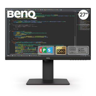 BenQ GW2785TC 27" 1920x1080 IPS Full HD Monitor | USB-C (60W PD) | Coding Mode | Height Adjustment