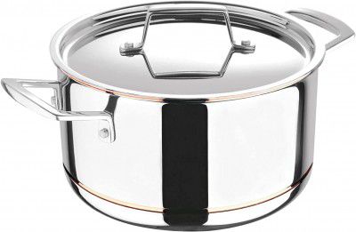 Bergner Argent 5CX 5-Ply Stainless Steel Casserole 