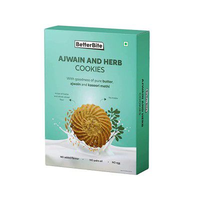 Better Bite Cookies Ajwain & Herb, 180 Grams