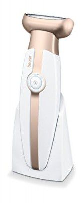 Beurer HL 35 lady shaver with Flexible shaver head suitable for wet and dry shaving with integrated trimmer