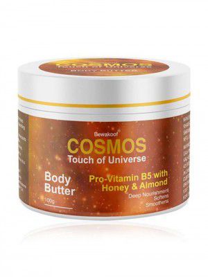 Bewakoof Cosmos Pro Vitamin B5 Body Butter with Honey & Almond - 100 gm