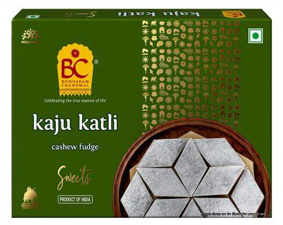 Bhikharam Chandamal - Indian Sweets - Kaju Katli Foil -125g (125g Pack of 4)