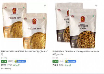 Bhikharam Chandmal Food Products: Up to 66% Discount