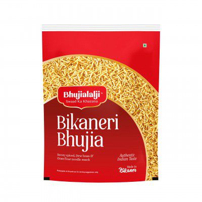 Bhujialalji Bikaneri Bhujia 1kg Rajasthani Bhujia Namkeen with Dew Beans