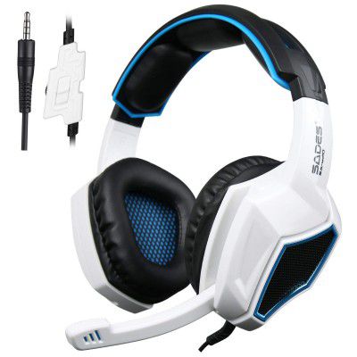 BigPlayer SADES PS4 Xbox one Wired Over The Ear Headphone with Mic