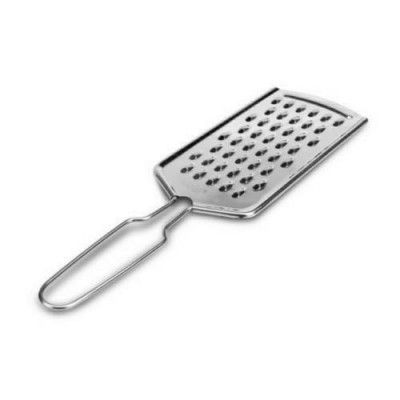 BigPlayer Stainless Steel Grater and Zester - Versatile Tool for Cheese, Lemon, Vegetables, and Chocolate - 1 Piece with Ergonomic Handle