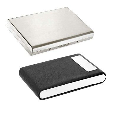 Billionbag 1104 Card Holder - Pack of 2 (Silver)