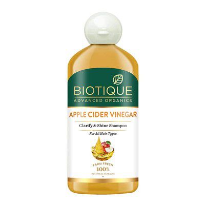 Biotique Apple Cider Vinegar Hair Shampoo, for All Hair Types, 300ml