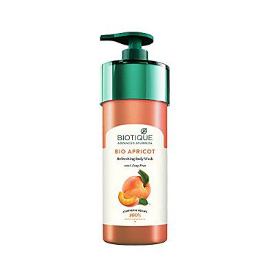 Biotique Apricot Refreshing Body Wash | Keeps Skin Fresh and Clean | 800ml