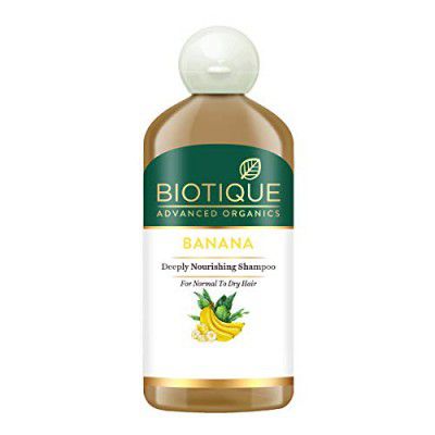 Biotique Banana Deeply Nourishing Hair Shampoo for Normal to Dry Hair, 300ml