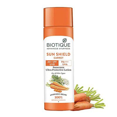 Biotique Bio Carrot Face & Body Sun Lotion 120ml