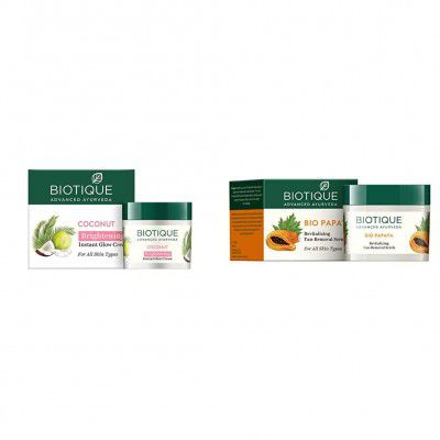 Biotique Bio Scrub and Cream Combo