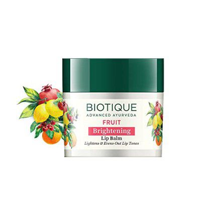 Biotique Bio Fruit Whitening/Brightening Lip Balm, 12g