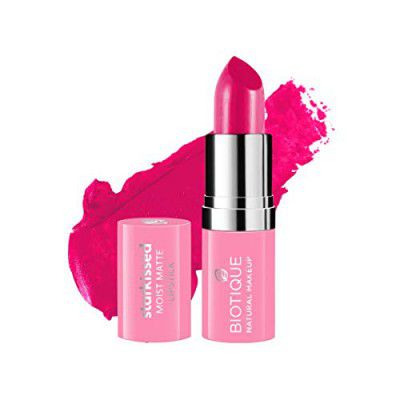 Biotique Natural Makeup Starkissed Moist Matte Lipstick, Dirty Dancing