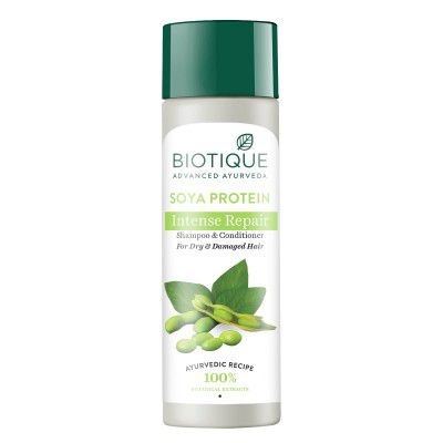 Biotique Soya Protein Intense Repair Shampoo & Conditioner, 190ml