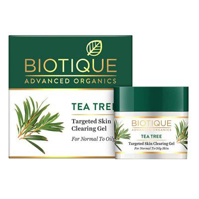 Biotique Tea Tree Targeted Skin Clearing Gel for Normal to Oily SkinC15g