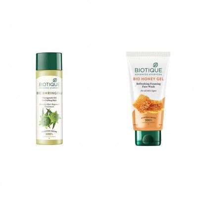 Biotique Therapeutic Oil, 200ml With Biotique Face Wash, 150ml