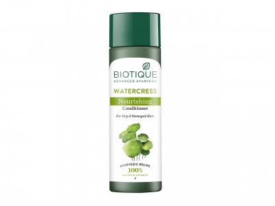 Biotique Watercress Nourishing Conditioner For Dry & Damaged Hair, 120ml