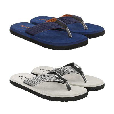 Birde Men Premium EVA Slippers & Flipflops Combo Pack of 2