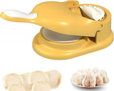 BK CREATION Cold 2 in 1 Dumpling Maker Ghughra Momos Maker Machine Manual Dough Press Manual Dough Press  (2 IN 1 PURI MOMOS MAKER)