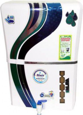 Blair ALFA ADVANCE RO+UV+UF+TDS 10 L RO + UV + UF + TDS Control + Alkaline + UV in Tank Water Purifier 