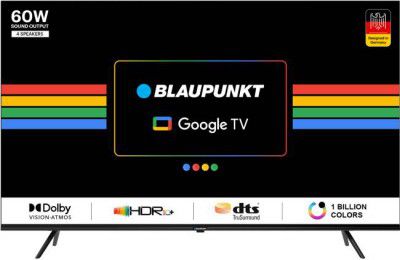 Blaupunkt 55CSGT7023 CyberSound G2 55 inch Ultra HD (4K) LED Smart Google TV 2023 Edition with Dolby Vision & 60W Sound Output