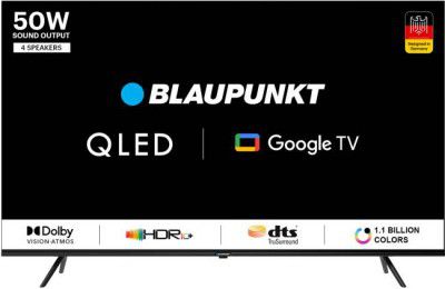 Blaupunkt Quantum Dot (43 inch) QLED Ultra HD (4K) Smart Google TV Dolby Vision & 50W Sound Output (43QD7050)