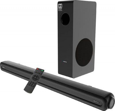 Blaupunkt SBW09 DOLBY AUDIO 220 W Bluetooth Soundbar  (Black, 2.1 Channel)