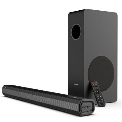 Blaupunkt SBW250 200W Soundbar I 8 Inch SubwooferI 3D Surround Sound