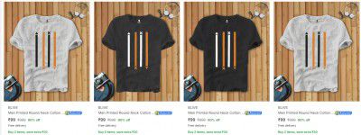 Blive T-shirts Upto 94% Off