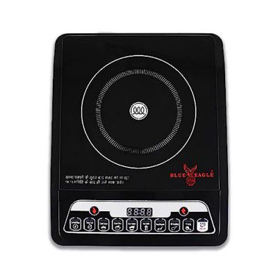 Blue Eagle Induction Cooktop with Push Button 2000W Black | ABS Plastic | Power Source Corded electric|