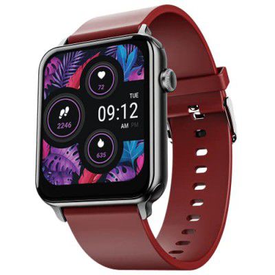 boAt Wave Lite Smart Watch with 1.69 Inches(4.29cm) Sports Modes & IP68 (Scarlet Red)