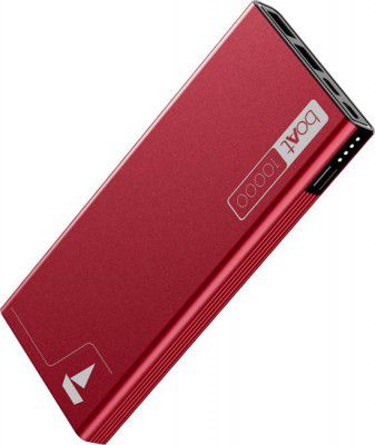 boAt 10000 mAh 22.5 W Power Bank (Martian Red, Lithium Polymer, Quick Charge 3.0 for Mobile)