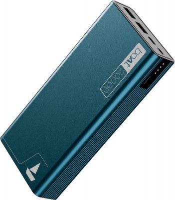 boAt 20000 mAh 22.5 W Power Bank  (Steel Blue, Lithium Polymer, Quick Charge 3.0 for Mobile)