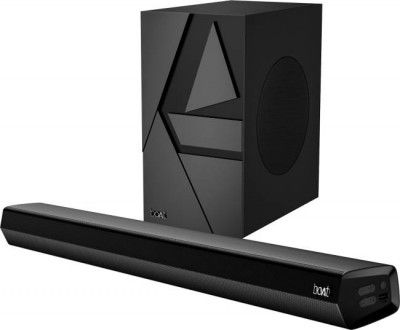 boAt Aavante Bar 2000 Pro with Wireless Subwoofer 200 W Bluetooth Soundbar  (Premium Black, 2.1 Channel)