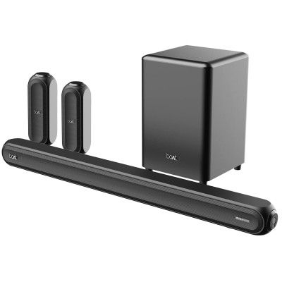 boAt Aavante Bar 3200D 350W 5.1 Channel Soundbar with Dual Wireless Rear Speakers & Dolby Audio