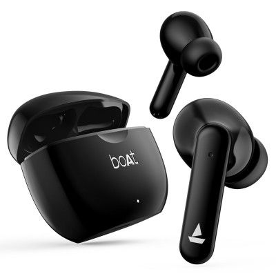 boAt Airdopes 120 TWS Earbuds with in-Ear Detection (Active Black)