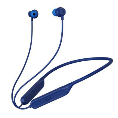 boAt Rockerz 378 Bluetooth Neckband Spatial Bionic Sound Tuned by THX, Beast™ Mode, ASAP™ Charge, Signature Sound (Midnight Blue)