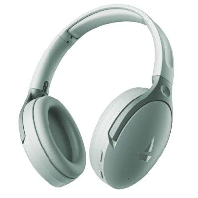 boAt Rockerz 551ANC Hybrid Active Noise Cancellation Over Ear Headphones with Up to 100H Playtime, ASAP  Charge, Ambient Sound Mode &Dual EQ Modes, ENx  Technology(Sage Green)