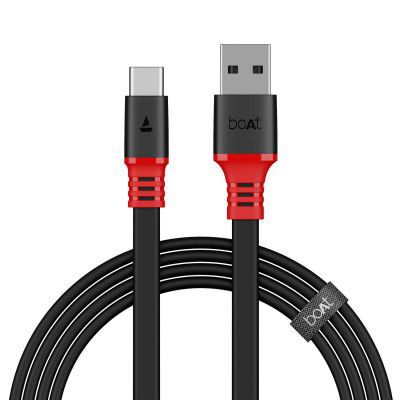 boAt Type C A750 6.5A Super Fast Charging Flat Cable Cable