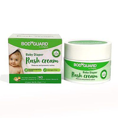 Bodyguard Diaper Rash Cream for Babies - 50 gm