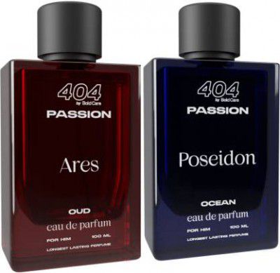 Bold Care Ares Oud Perfume - Enchanting scent Perfume+Poseidon Ocean Perfume Perfume - 200 ml  (For Men)