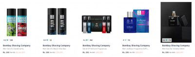 Bombay Shaving Company & Bombay Fragrance Starts at ₹169 | Upto 85% Off