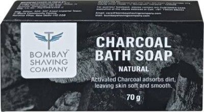 BOMBAY SHAVING COMPANY Charcoal Bath Soap Natural (70 g)