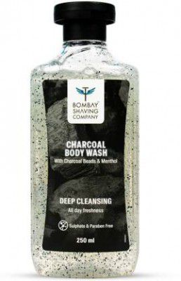 BOMBAY SHAVING COMPANY Charcoal Body wash | De-Tan Shower Gel for Men (250 ml)