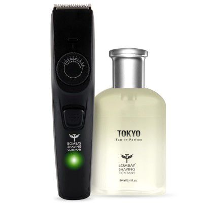 Bombay Shaving Company Cordless Beard Trimmer for Men With Men’s Fragrance