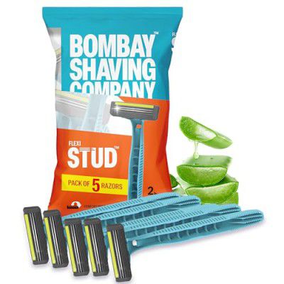 Bombay Shaving Company Flexi Stud Razor | Pack Of 5