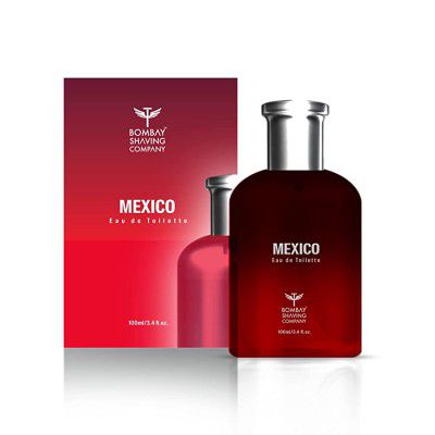 Bombay Shaving Company Mexico EDT Perfume for Men | Premium Luxury Long lasting Fragrance Spray | Citric, Woody | 100 ml