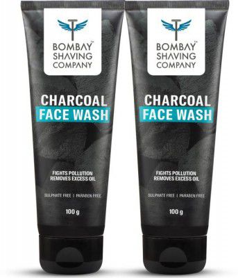 BOMBAY SHAVING COMPANY Pollution and Oil Control with Bamboo Charcoal | Gives Glowing Skin for Men Face Wash  (200 g)