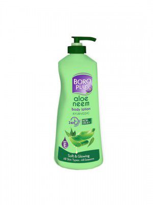 BOROPLUS Aloe Neem Body Lotion with Vitamin E for Soft & Glowing Skin - 400ml